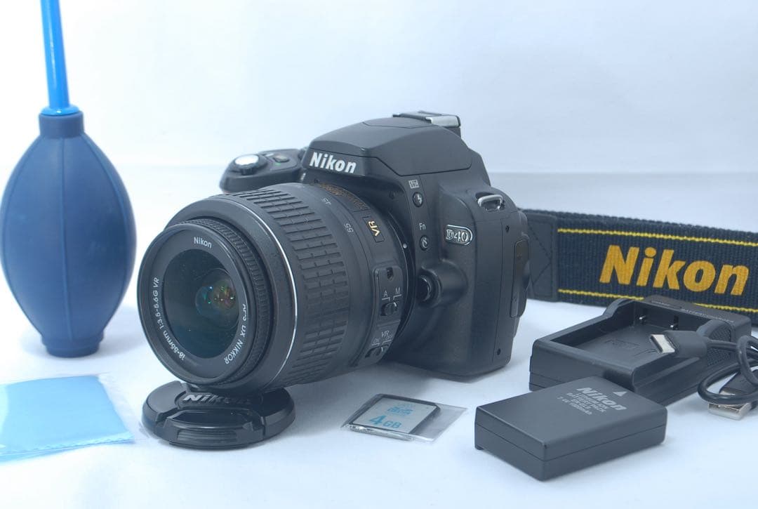 美品✨ ニコン 人気 一眼レフ スマホ転送 Nikon D40 CCDセンサー