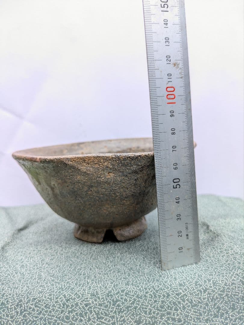 石茶碗、安山岩茶碗、抹茶茶碗、石彫茶碗、倉田辰彦作、日本制作