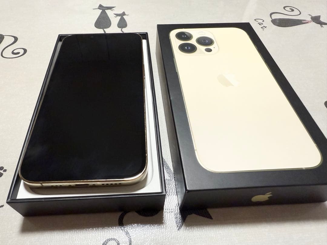 iPhone 13 Pro ゴールド SIMフリー 本体および付属品セット