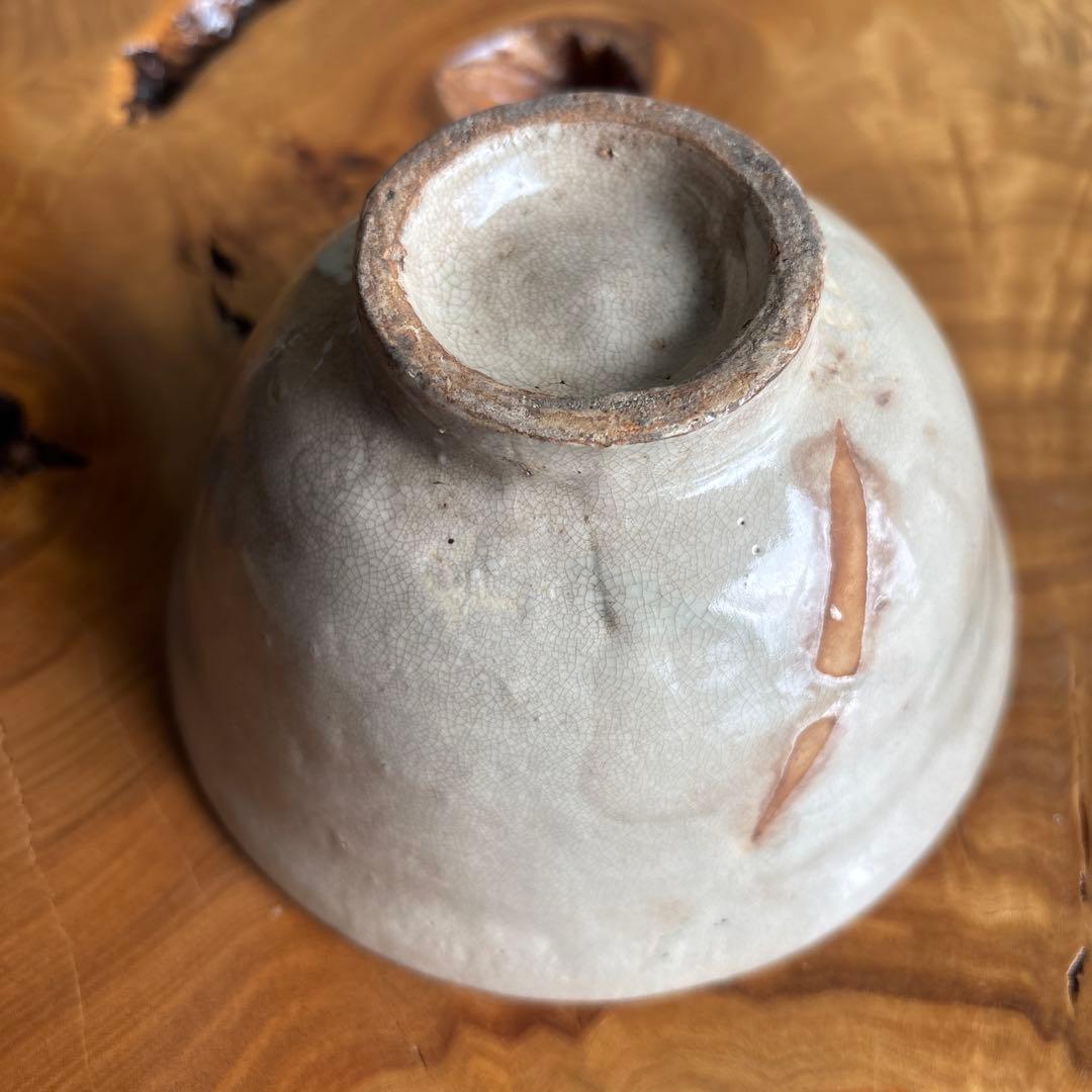 粉引茶碗 松風山窯 抹茶碗 茶道具 共箱