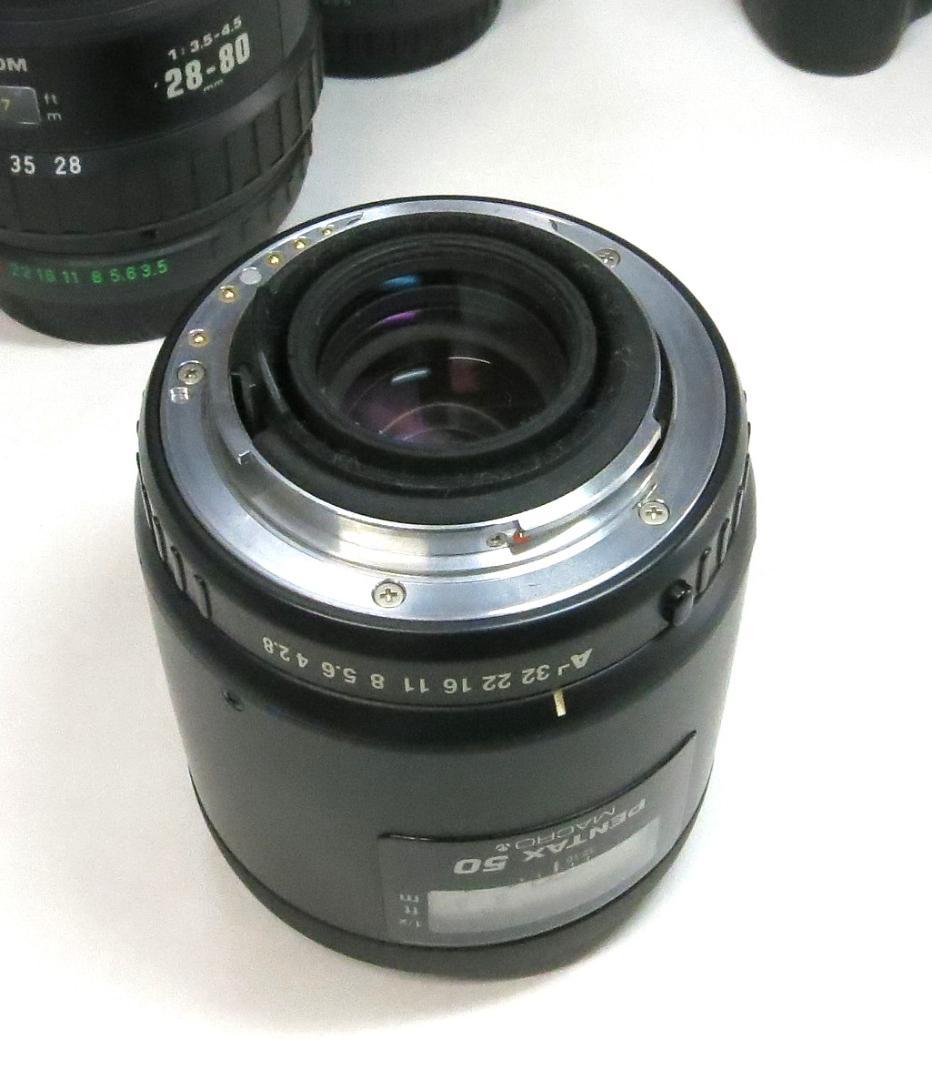 PENTAX ペンタックスＺ-10　本体と交換レンズ4本、ストロボ