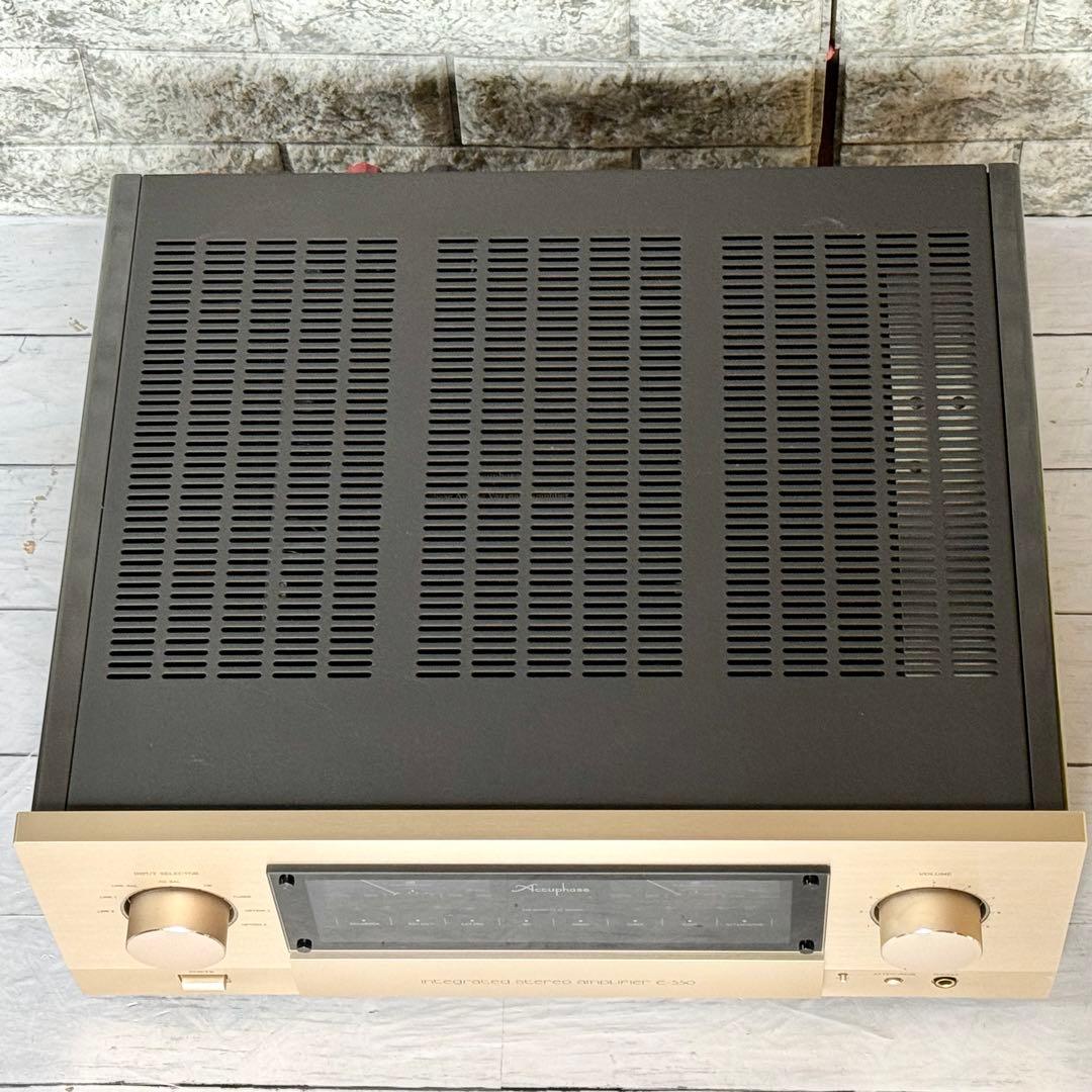 Accuphase インテグレーテッド・アンプ E-550 ＋ ラジオチューナー