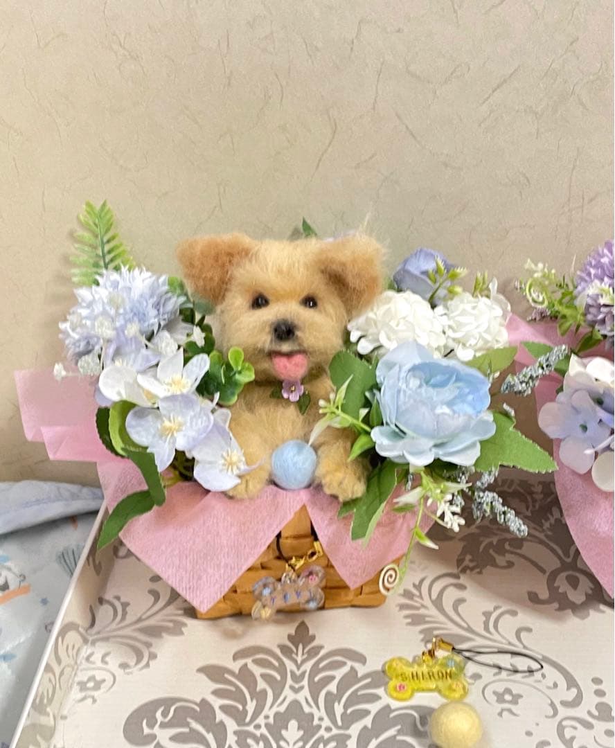 ご確認用 〜rara〜 ヨーキーウエスティ 羊毛フェルト