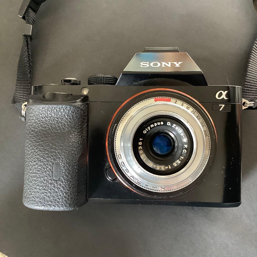 SONY α7用改造レンズ　( レンズ　オリンパスμ 35mm f3.5 )