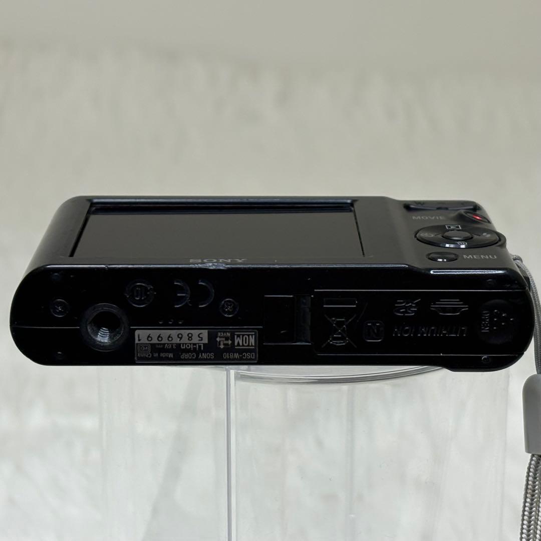 SONY カメラ　DSC-W810 ブラック　コンデジ　動作品