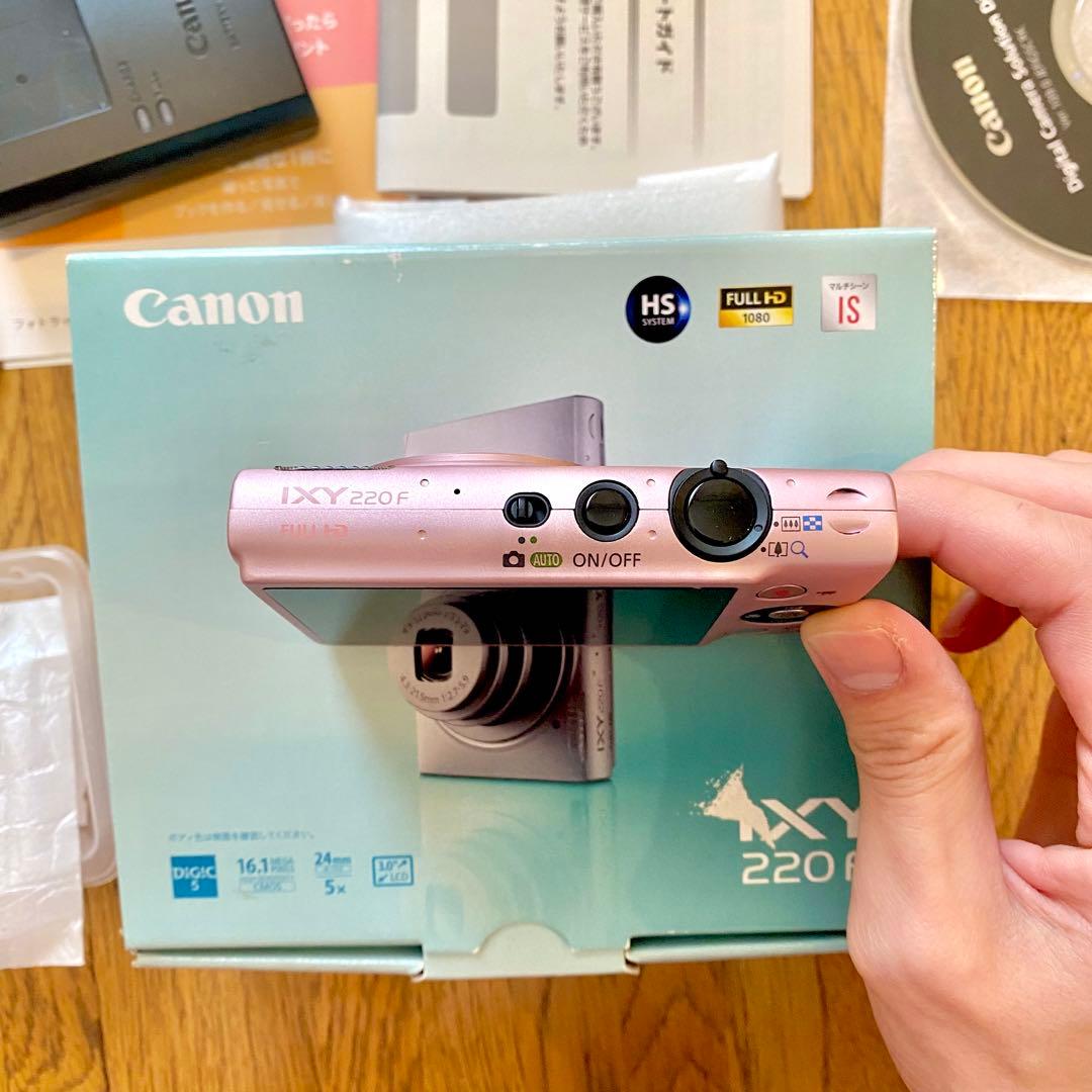 Canon IXY 220F ピンク