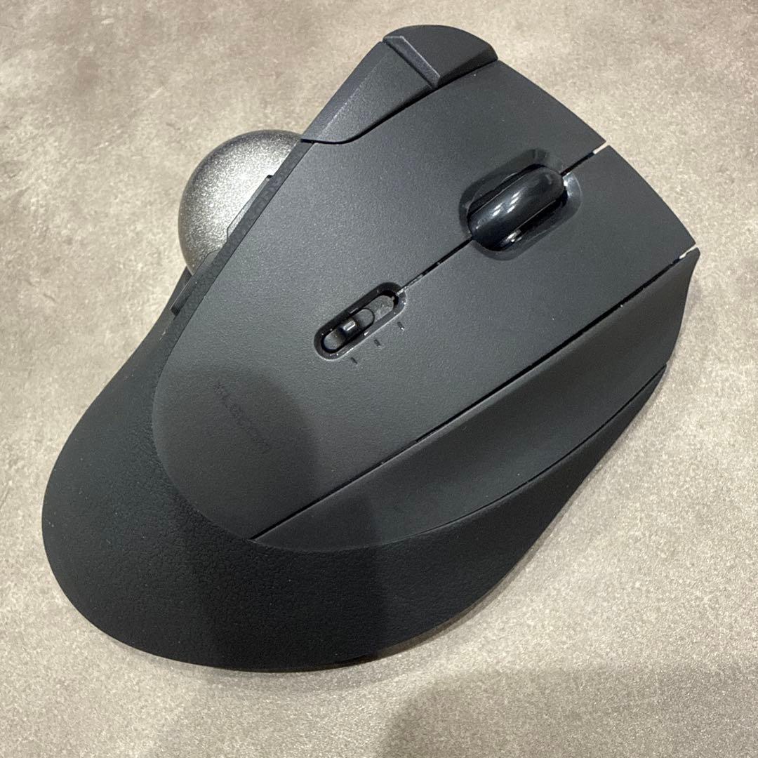 ELECOM ワイヤレストラックボールマウス M-IPT10MRSBK