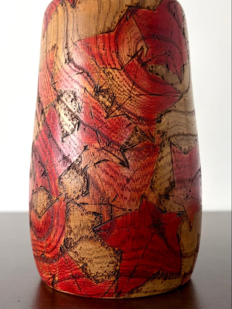 関口 東亜 Toa 創作 こけし kokeshi 人形 レトロ 紅葉 秋