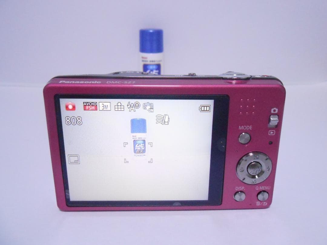 【お値下げ歓迎・ほぼ新品】Panasonic LUMIX DMC-SZ7 ピンク