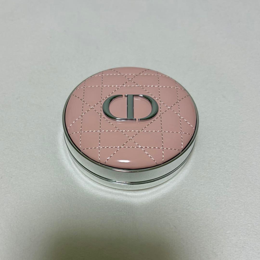 DIOR ディオールスキン フォーエヴァー クッション ケース ピンクカナージュ