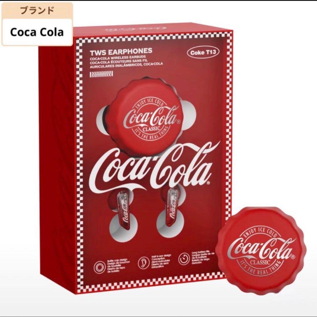 Coca-Cola 140周年記念 ワイヤレスイヤホン（レッド）