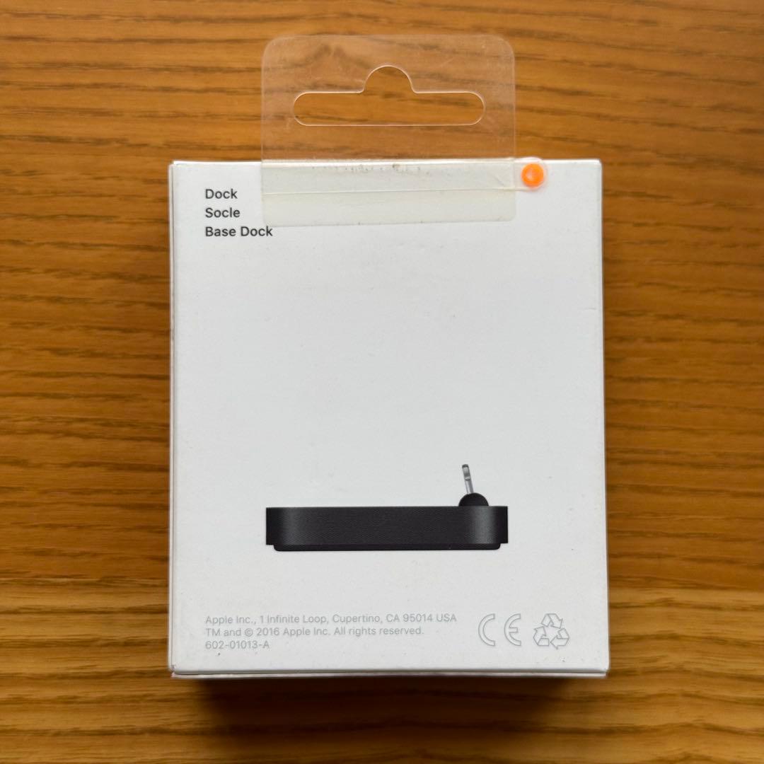 【純正】 未使用 iPhone Lightning Dock Black 黒