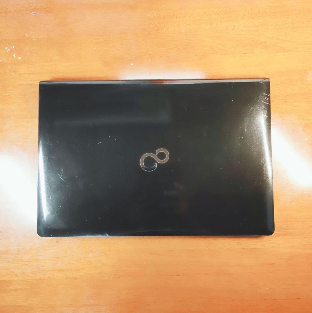 7✨FUJITSU✨初心者用ノートパソコン✨すぐ使える！✨DVD✨キーボード練習