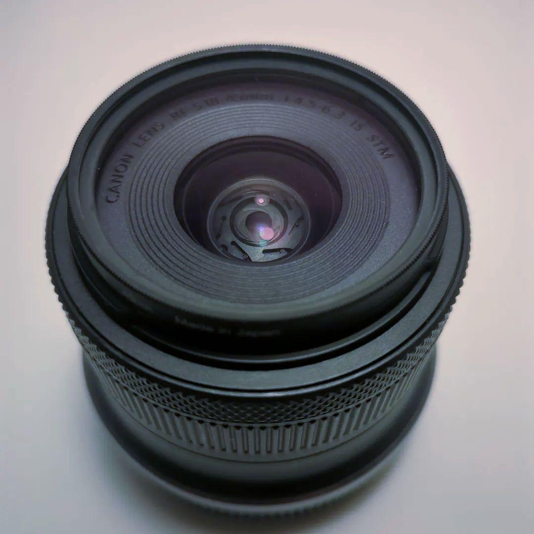 Canon RF-S 18-45mm F4.5-6.3ISSTM プロテクタ付