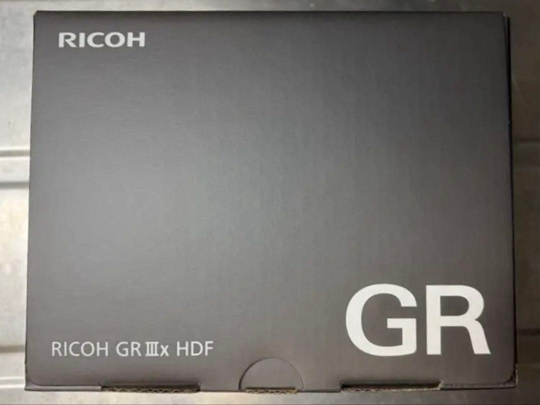 【新品未使用品】RICOH GR IIIx HDF リコー 3年保証付