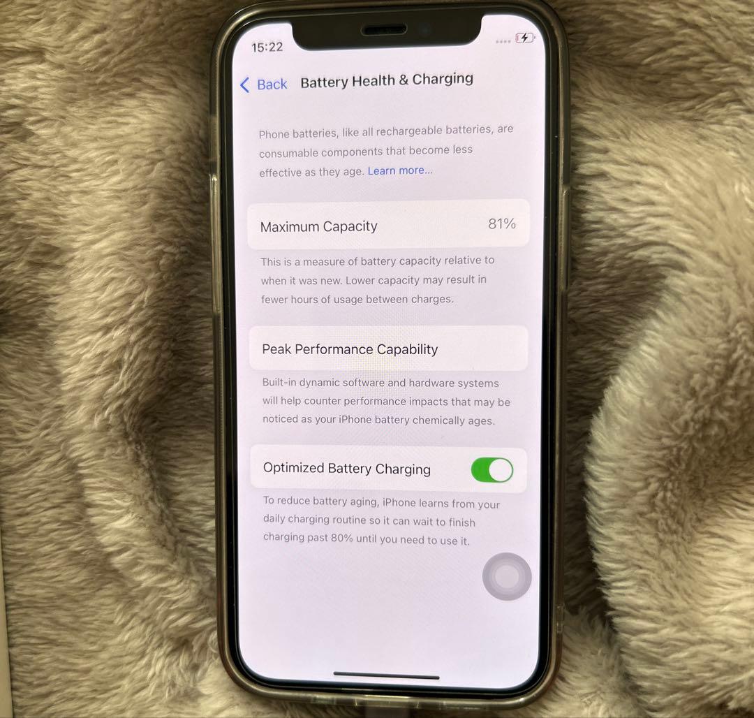 Apple iPhone 12 mini 128 GB 元の箱と充電コード付き