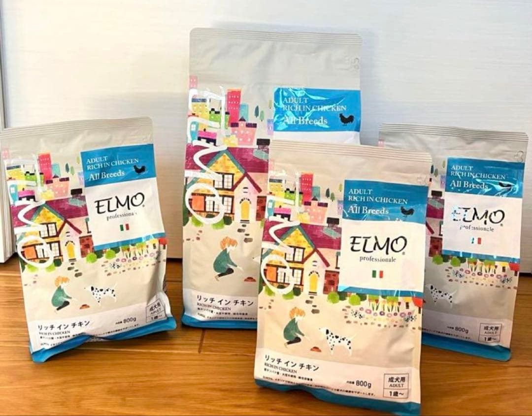 【成犬用】ペットフード 3kg×1、800g×3