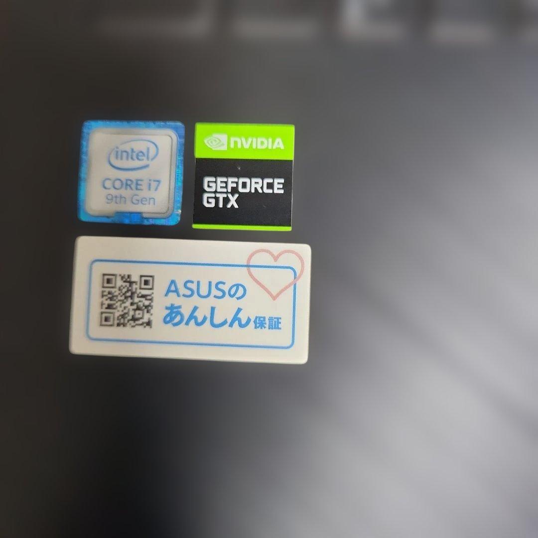 asus rog strix g531gt　ゲーミングノートPC
