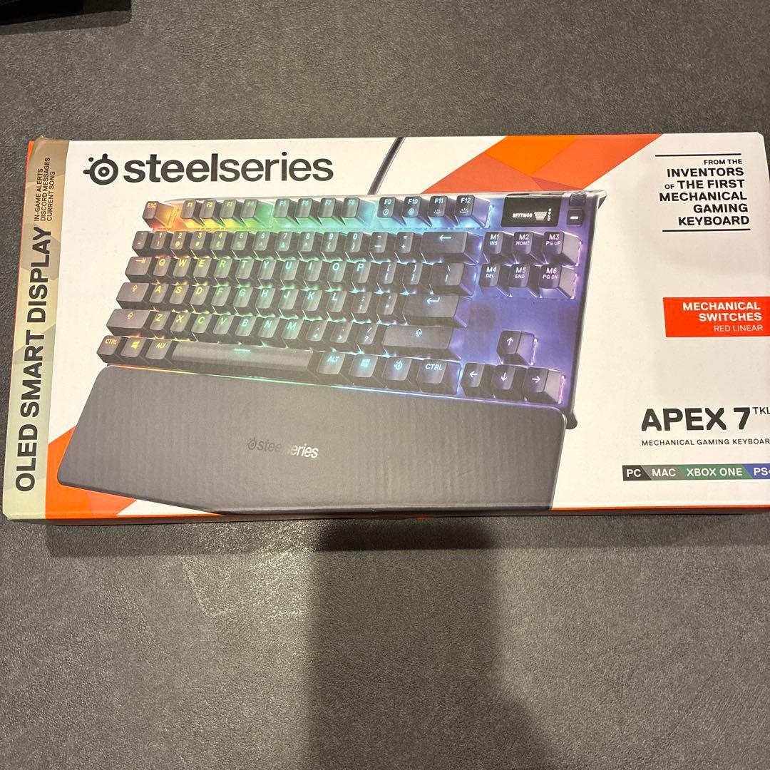 SteelSeries APEX 7 TKL ゲーミングキーボード