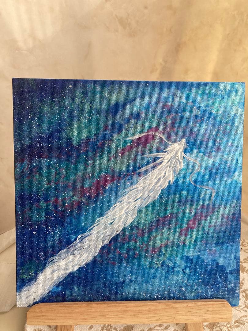 白龍　天の川銀河　宇宙　原画