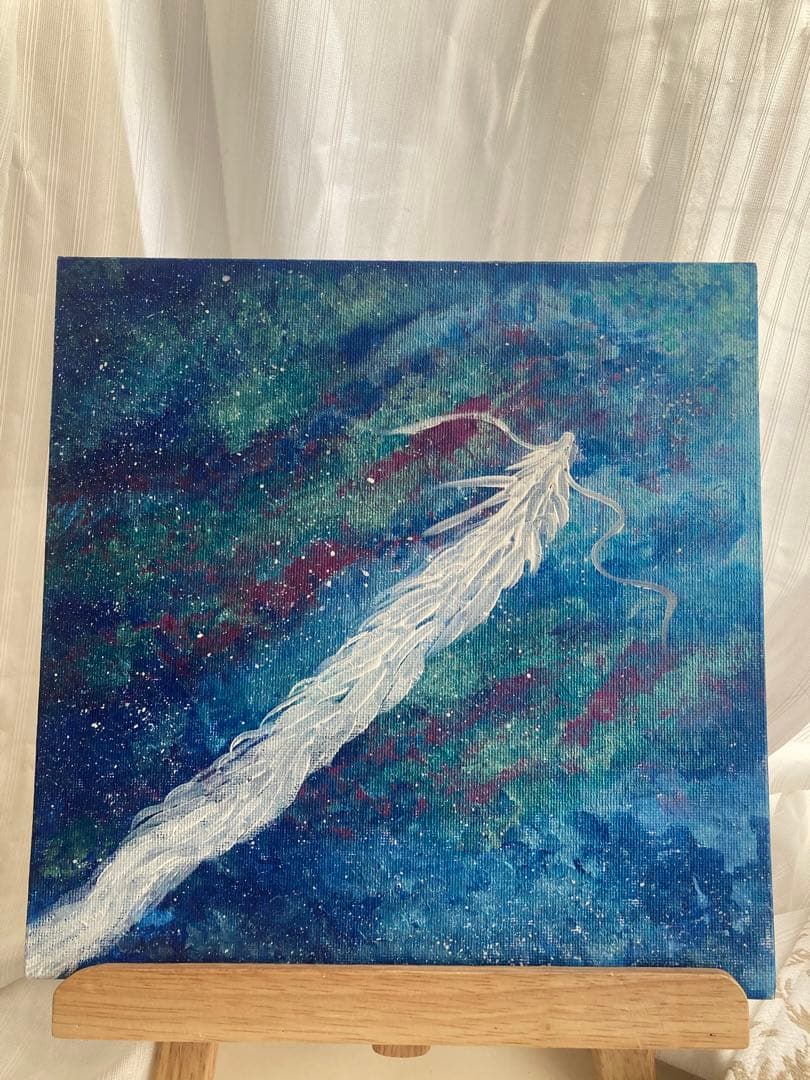 白龍　天の川銀河　宇宙　原画