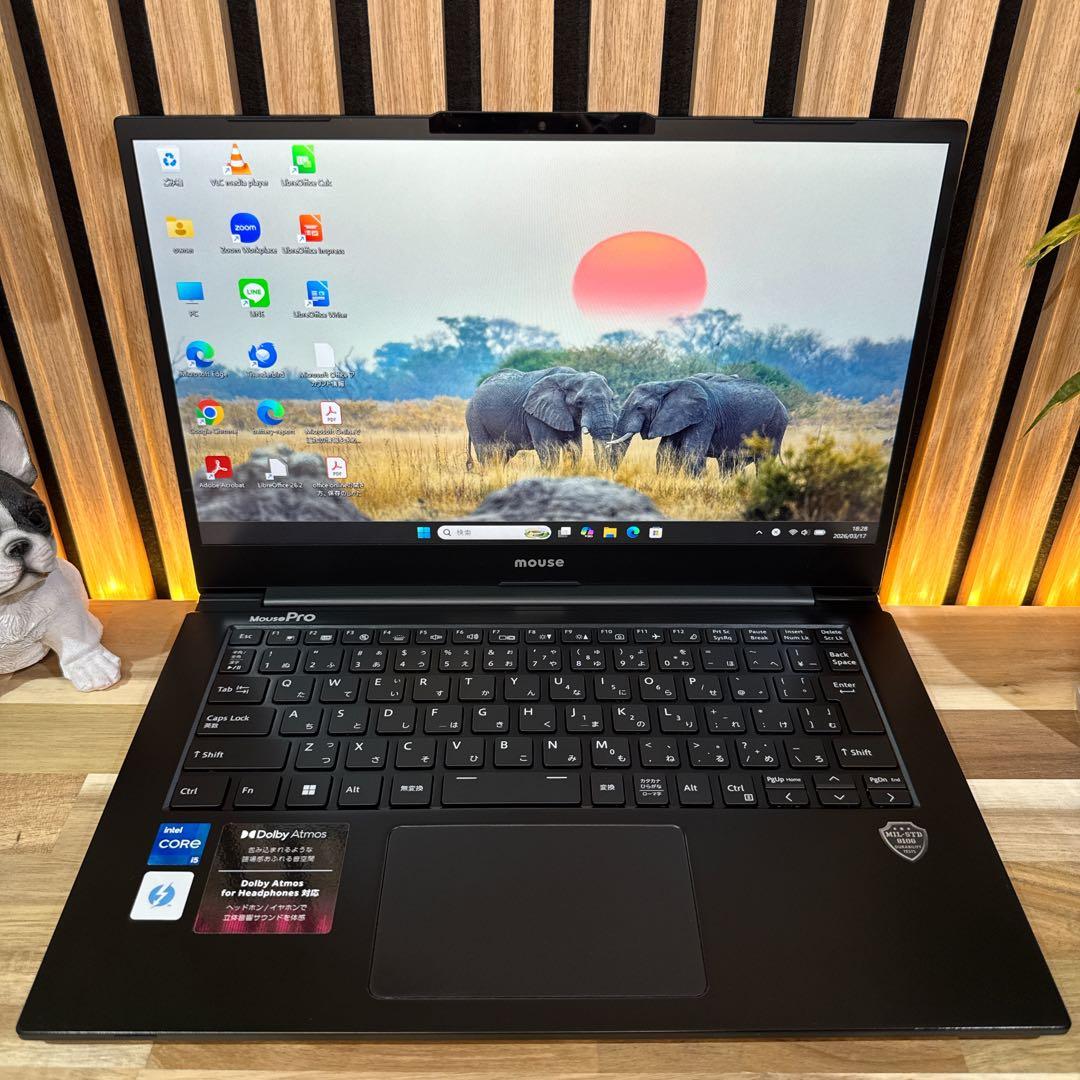 美品 2022年モデル‼️Mouse☘️メモリ16GB☘️SSD512GB☘ノートPC