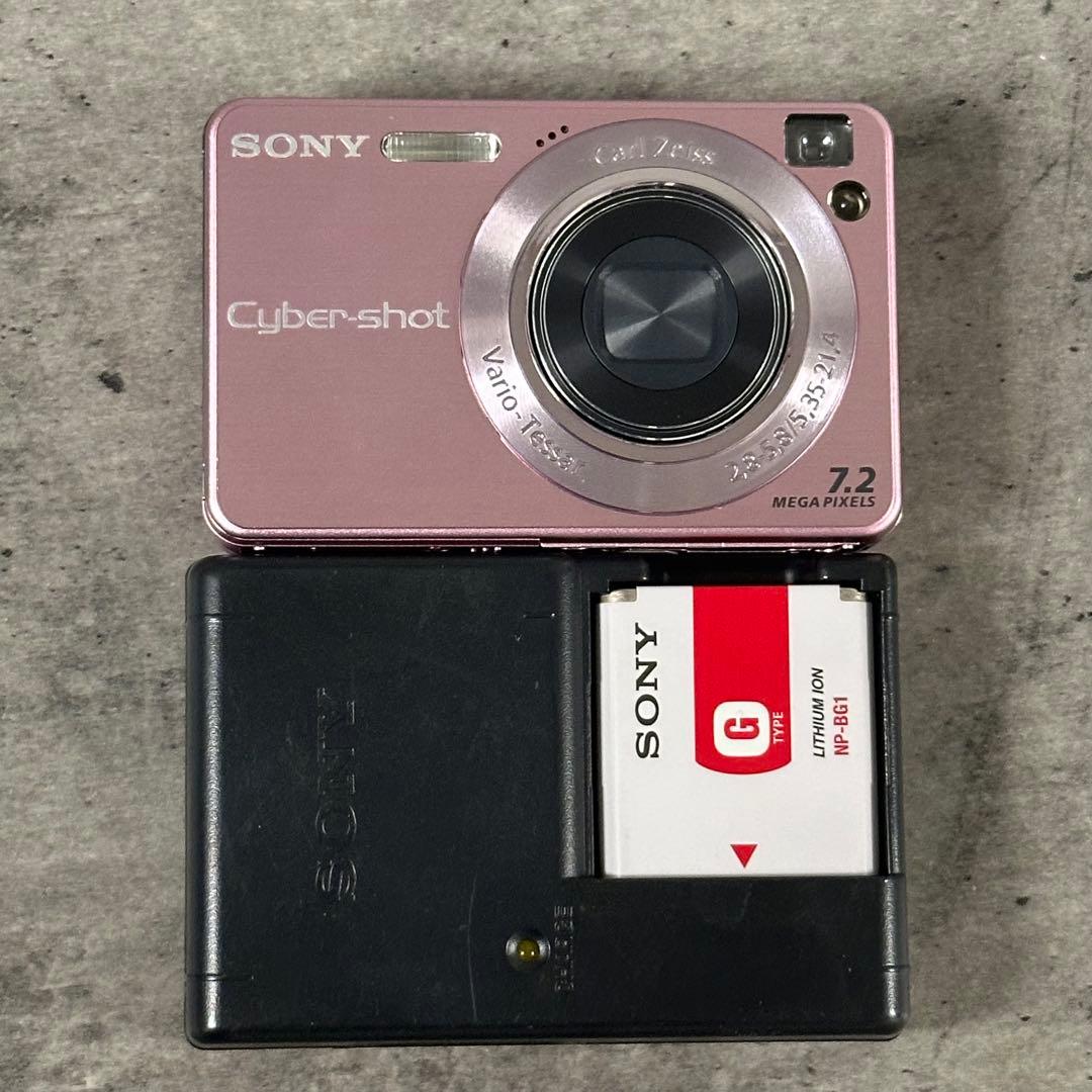 SONY ソニー Cyber-shot DSC-W120 ピンク デジタルカメラ