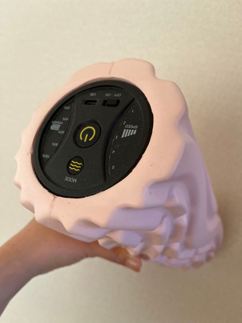 VOBROTE 電動フォームローラー ピンク