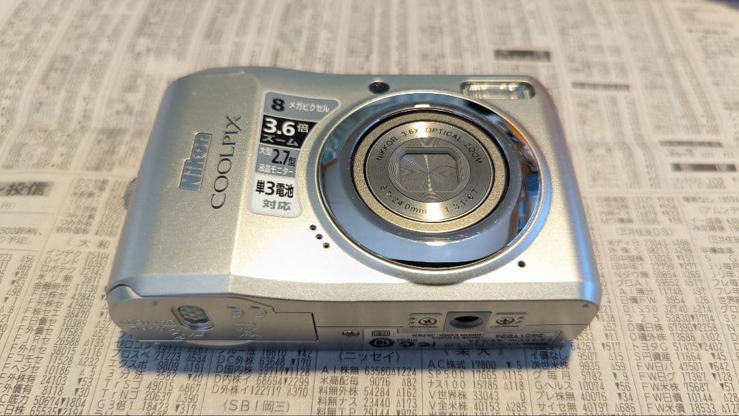 Nikon COOLPIX L19 コンパクトデジタルカメラ単3乾電池 動作品