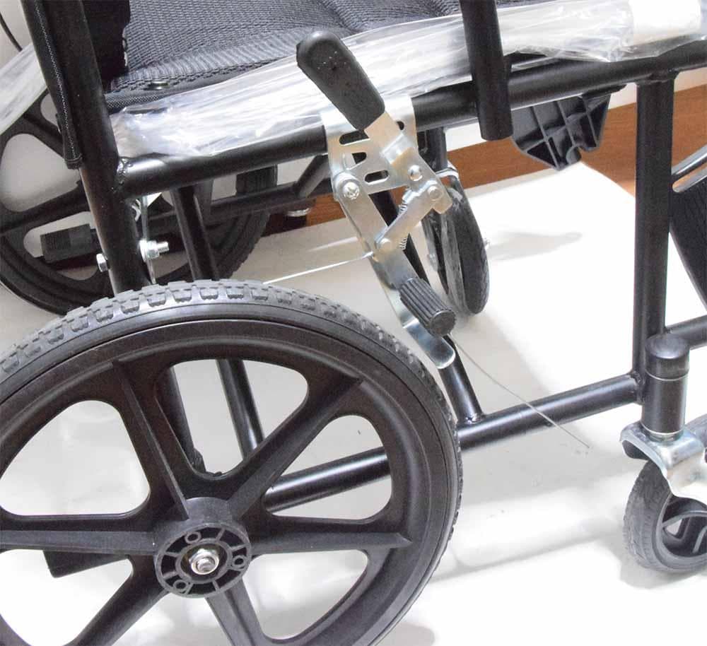新品送料込車椅子折り畳み式介助ブレーキ超軽量コンパクト持ち運びやすい介助用車椅子