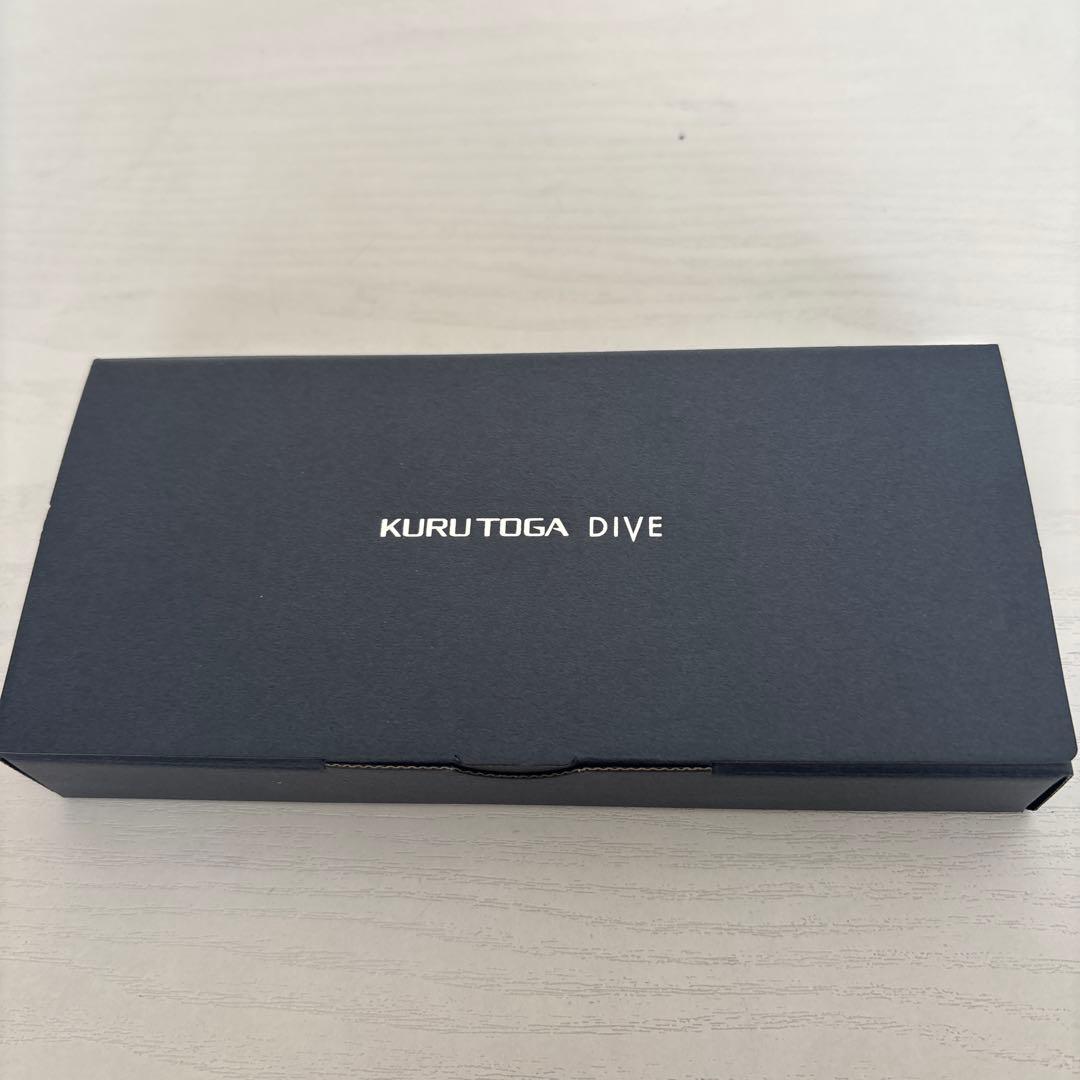 KURUTOGA DIVE 青色 シャープペンシル 箱付き