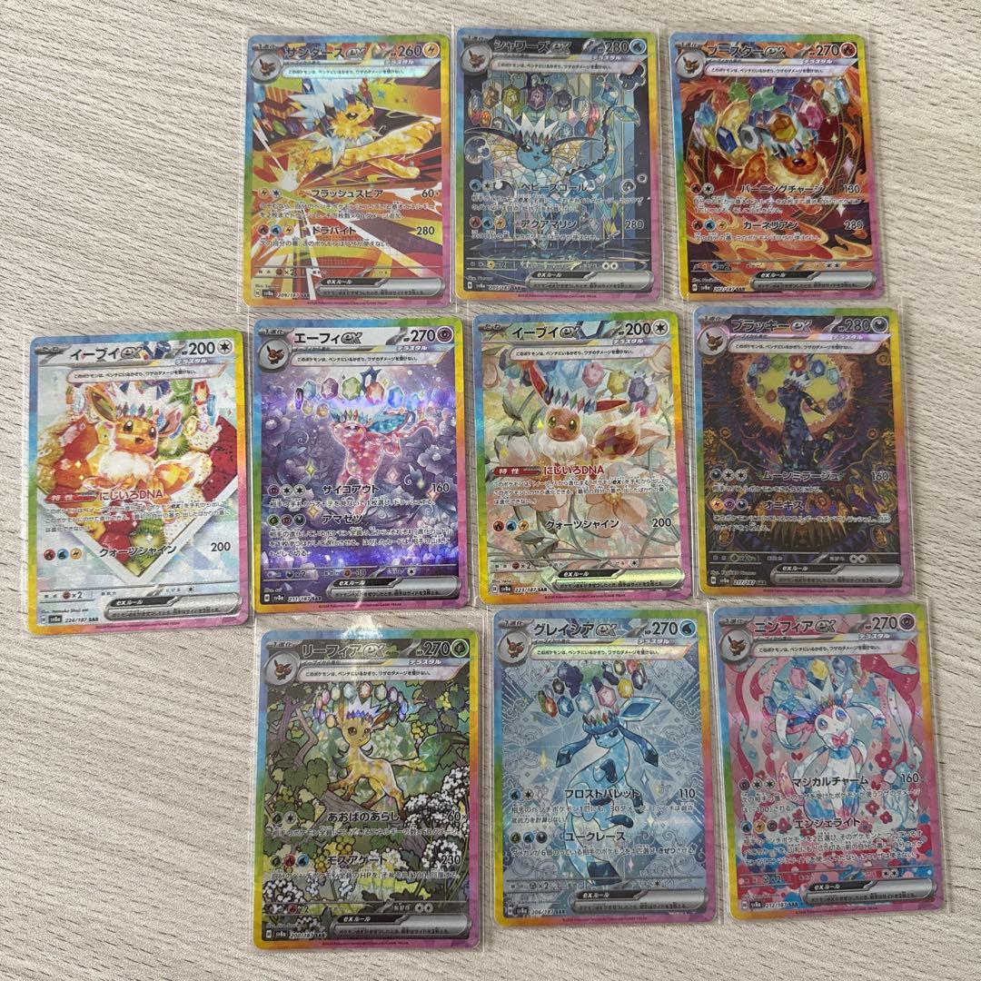 ポクテ！！！！！！！！！！テラスタルフェス まとめ売り ブイズコンプ