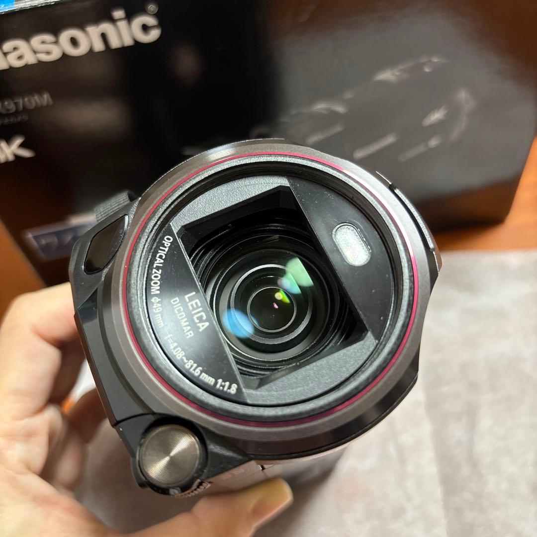 Panasonic HC-WX970M-K デジタル4Kビデオカメラ