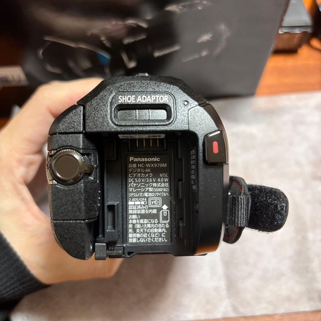Panasonic HC-WX970M-K デジタル4Kビデオカメラ