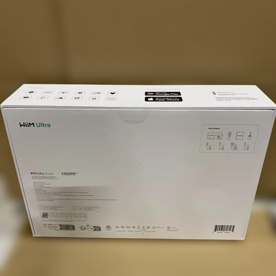 新品　WiiM Ultra 音楽ストリーマー＆デジタルプリアンプ