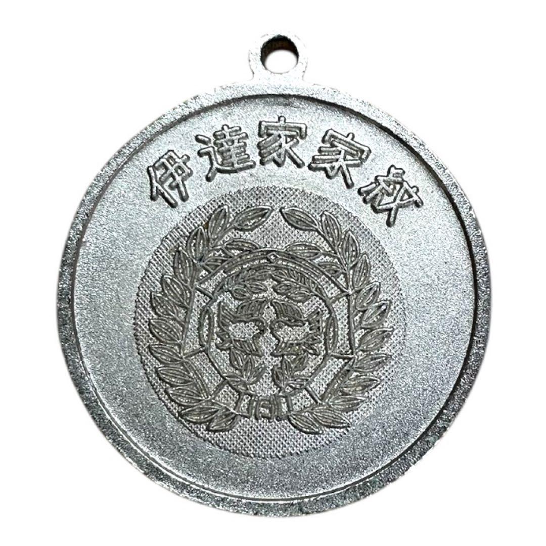 希少品 杜の都 仙台 伊達家家紋 メダル 銀