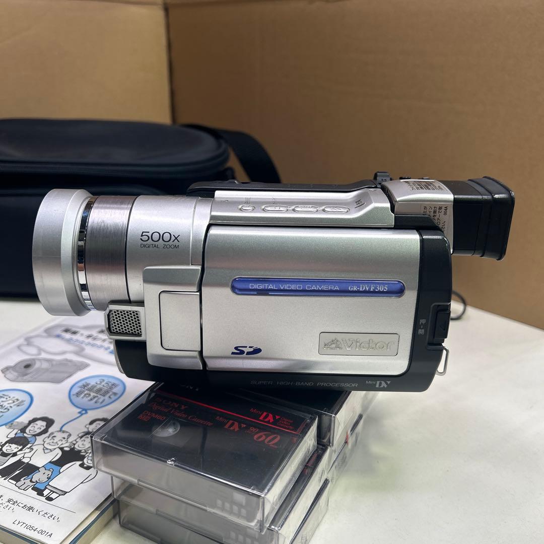 5817【動作確認済み】 Victor　GR-DVF305K　MiniDV対応