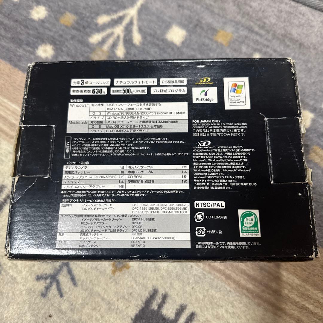 動作確認済 FUJIFILM FinePix F10