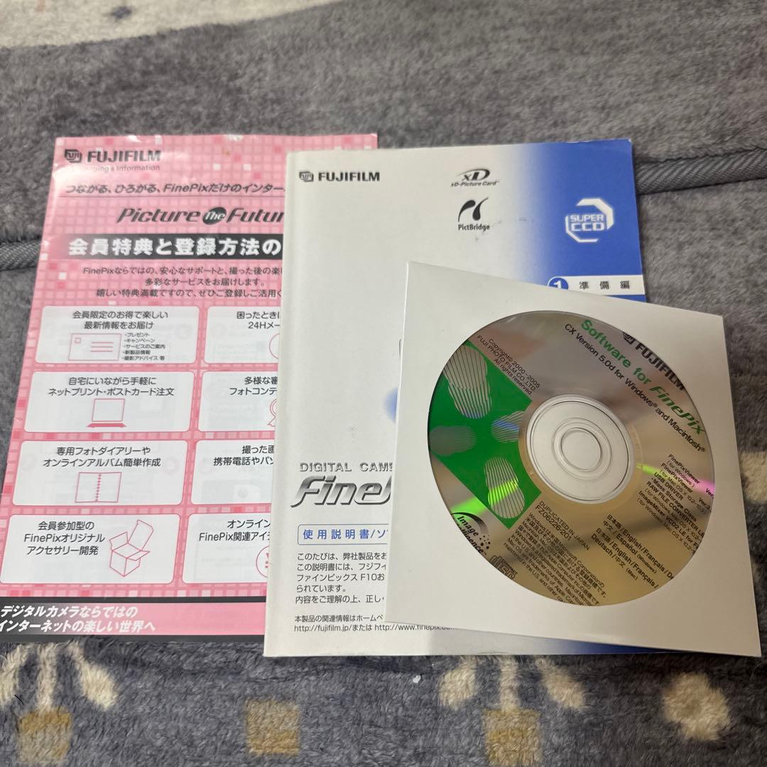動作確認済 FUJIFILM FinePix F10