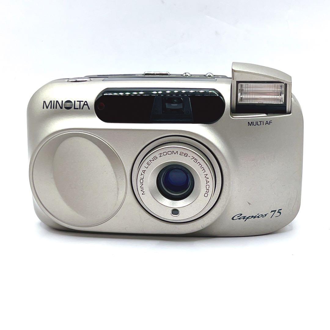【極美品】MINOLTA Capios 75 動作確認済み　フィルムカメラ