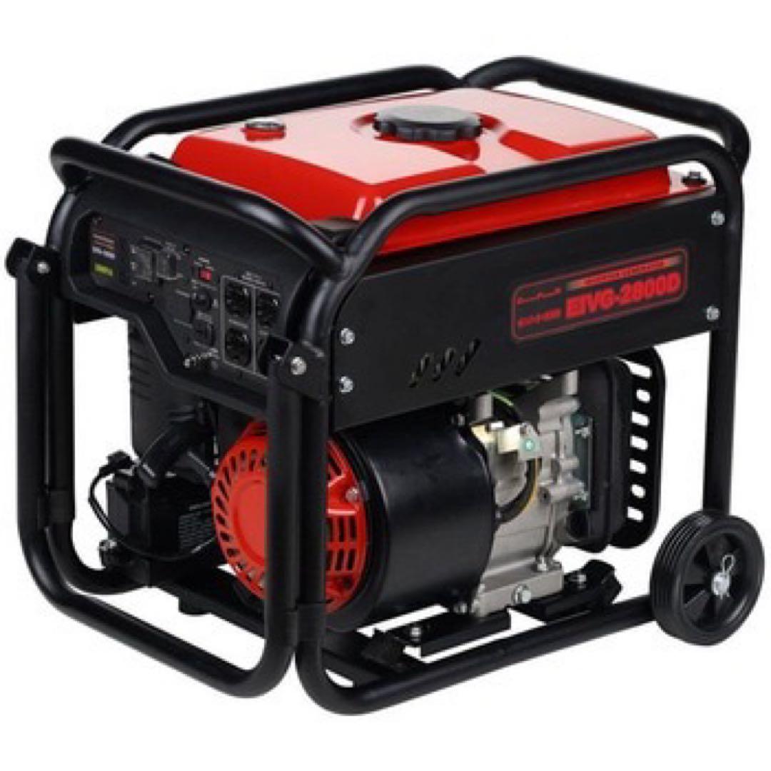 新品未使用箱不良　ナカトミ　EIVG-2800D インバーター発電機 2.8kw