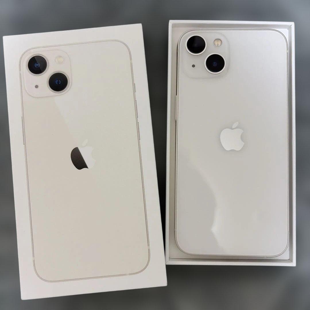『美品‼️』Apple iPhone 13 スターライト 128GB