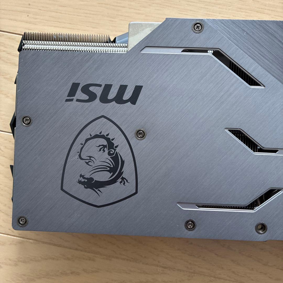 MSI RTX 2080 ヒートシンク　ファン　バックプレート　LED TRIO