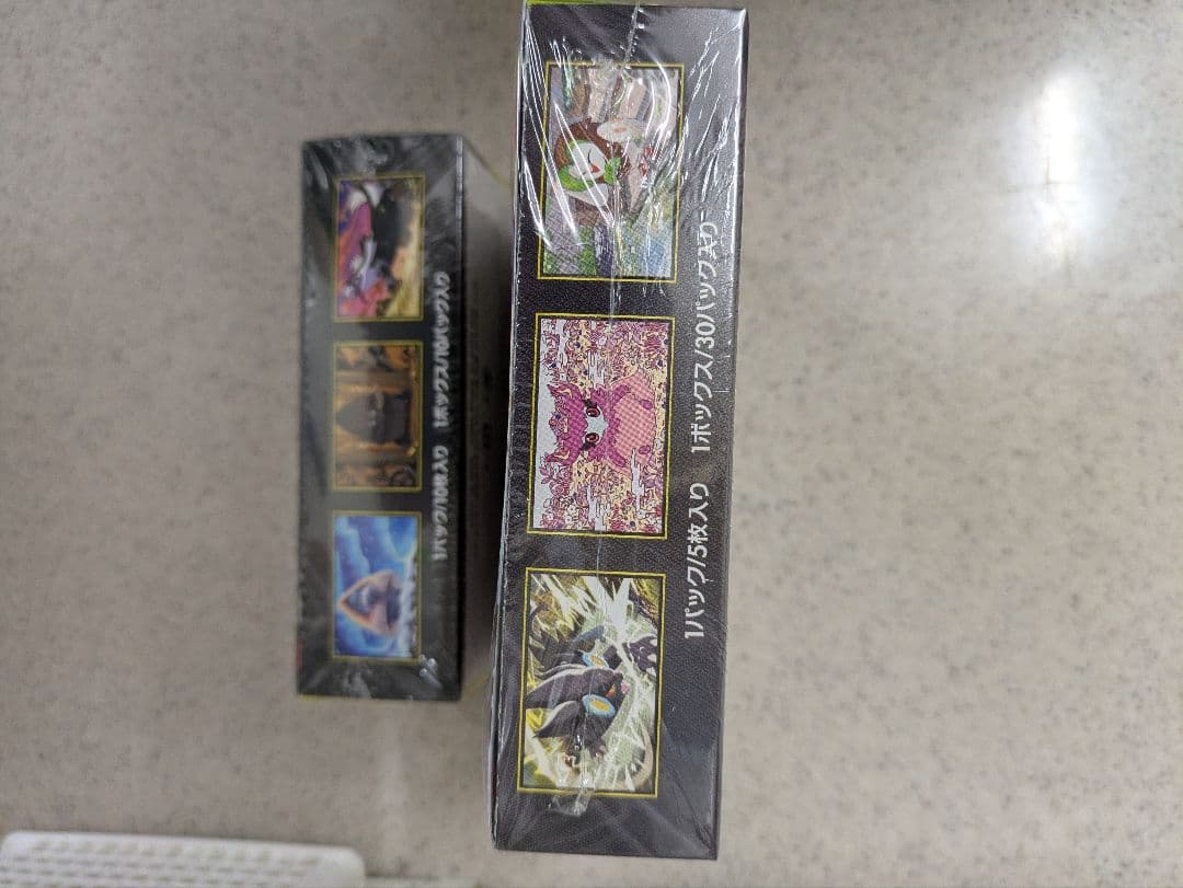 ポケモンカード　ムニキスゼロ＆ドリームex　シュリンク付き各1box