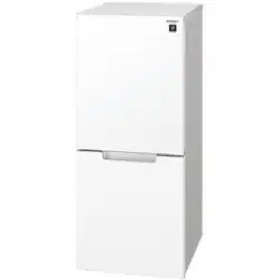 【超美品】シャープ SHARP 冷蔵庫 152Lホワイト SJ-GD15K-W