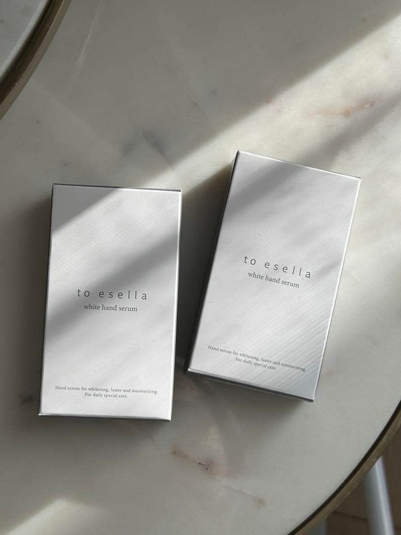 to esella ホワイトハンドセラム　新品未使用