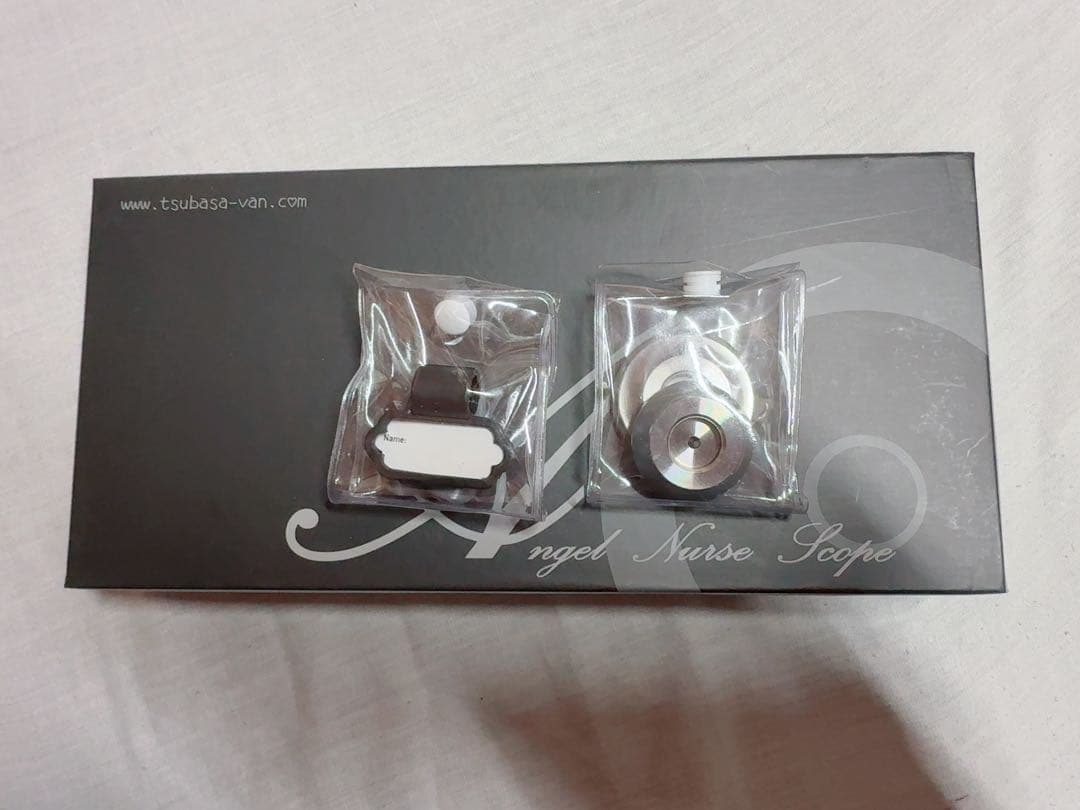 Angel Nurse Scope 聴診器 ローズピンク 交換用部品付き