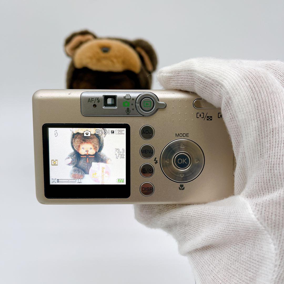【希少】RICOH リコー Caplio R1v 乾電池仕様 オールド コンデジ