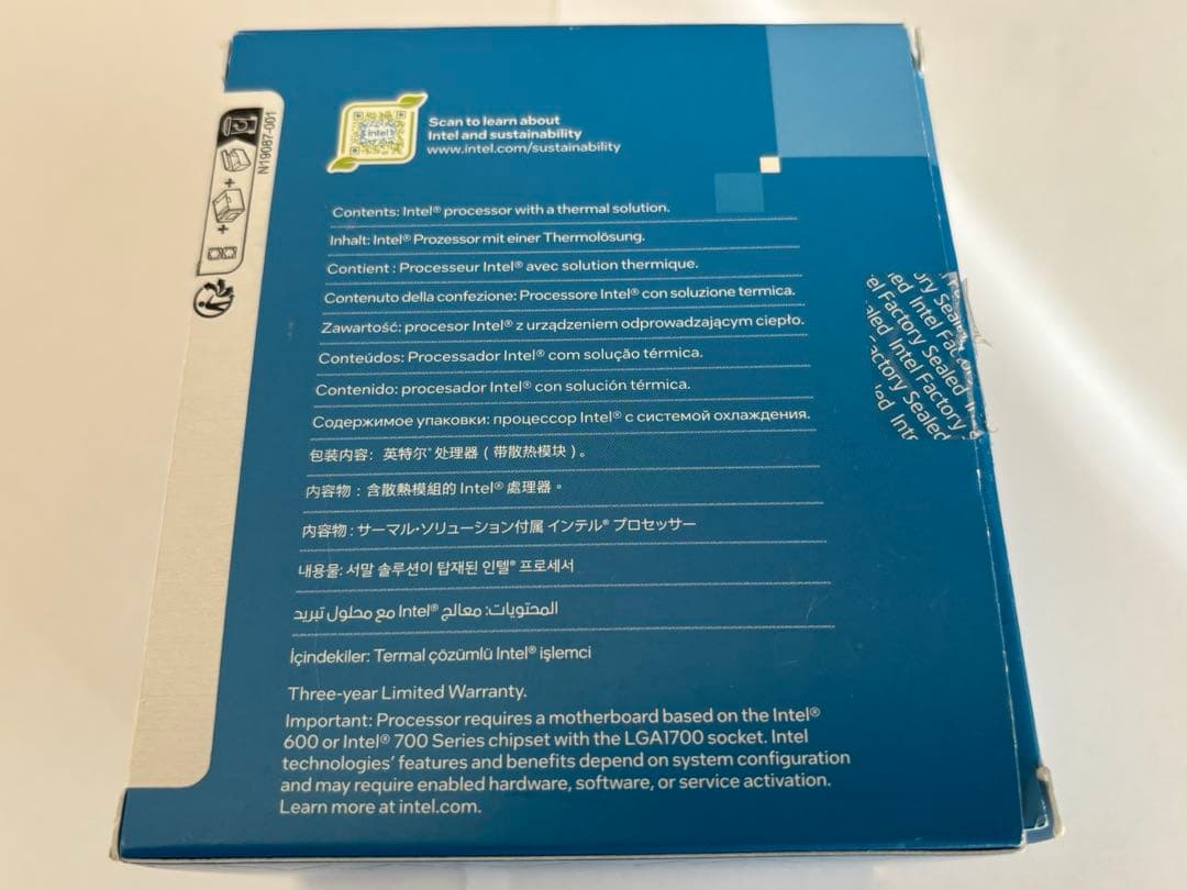 Intel Core i5-14400F 第14世代 LGA1700 未使用