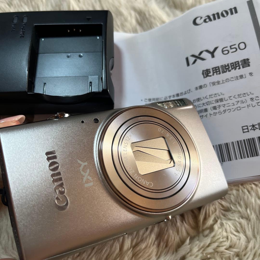 【美品】 Canon IXY650 デジカメ　スマホ転送